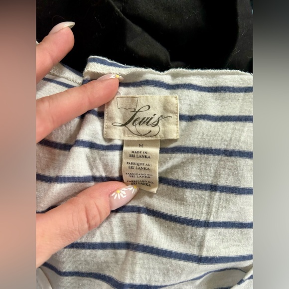 Levi’s Ladies Striped Tank Top - Picture 3 of 3